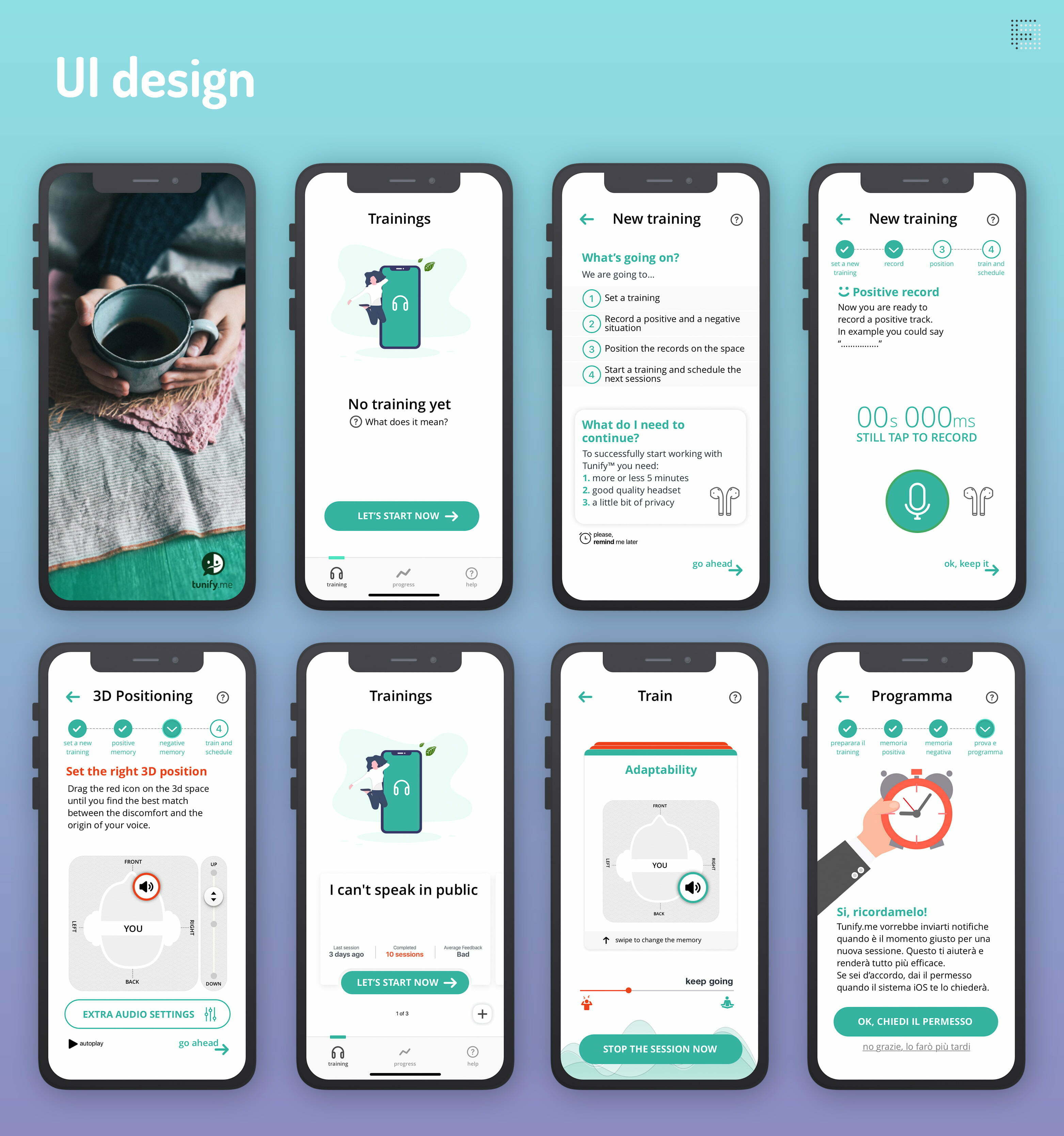 Tunify-UI-design